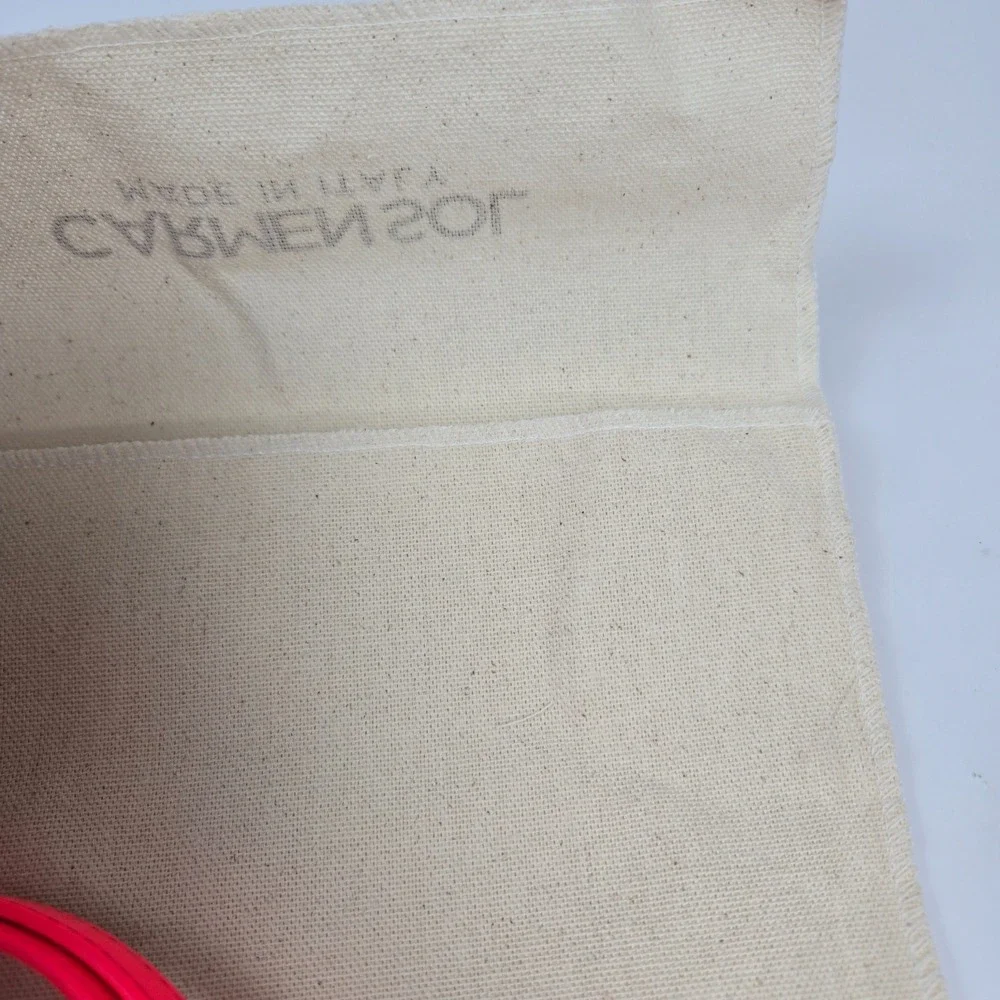 Carmensol Tommy Airpod Pro/Pro2 Case Handmade Made in Italy Pink ‎ Vegan Leather